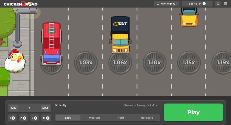 Romania - chicken road 2 inout